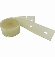 Squeegee Blade Set — Front and Rear Blades, Urethane, Fits Minuteman 172273 & 172272