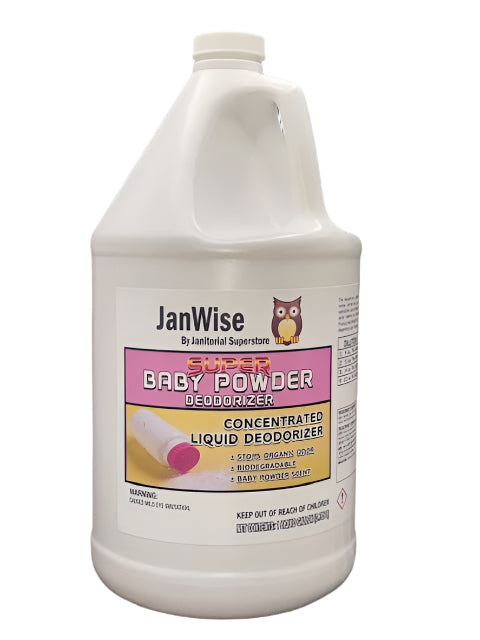JSS Super Baby Powder Deodorizer, Baby Powder Scented (Concentrated)