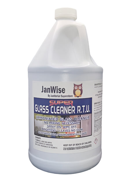 JSS Super R.T.U Glass Cleaner, Ammoniated (Ready to Use) 159