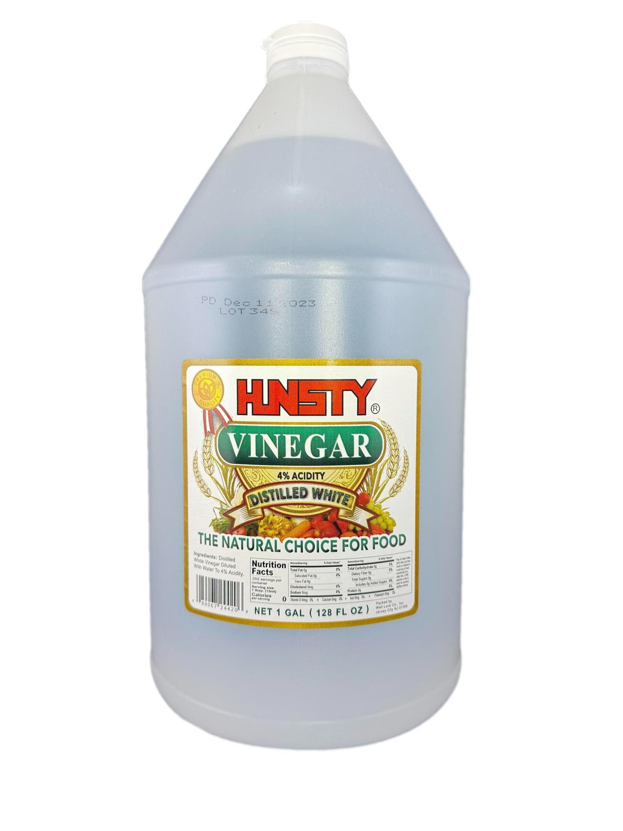 4% Vinegar (Gallon Size)