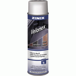 ZENEX VELONEX VELOUR UPHOLSTERY CLEANER (#496330)