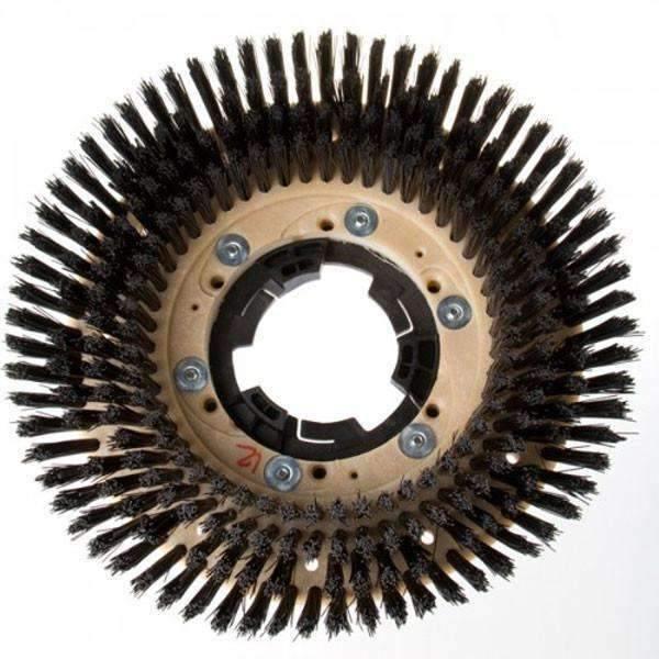 Poly brush, block, for 18″ floor machine. - Janitorial Superstore