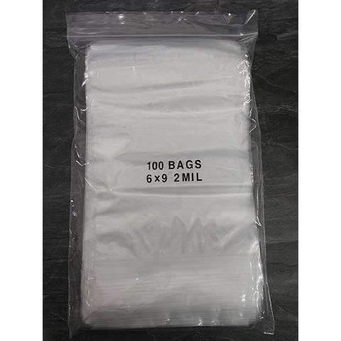 6" x 9" Clear Zip Lock Bag 1000 bags cs - Janitorial Superstore