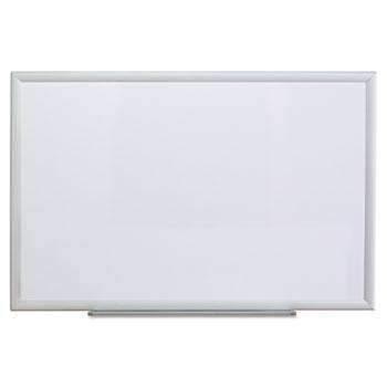 Universal® Dry Erase Board, Melamine, 36 x 24, Aluminum Frame - Janitorial Superstore