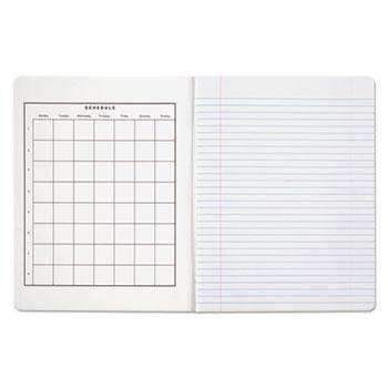 Universal® Composition Book, College Rule, 9 3/4 x 7 1/2, White, 100 Sheets - Janitorial Superstore