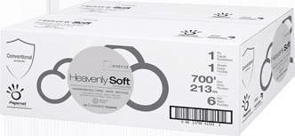 Heavenly Soft Confidence Hardwound Roll Paper Towel Standard, White, For Confidence Dispensers (410113) - Janitorial Superstore