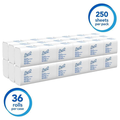 Scott® 48280 Control HBT Hygienic Bath Tissue, 36 Packs of 250 Sheets (Elite Program) - Janitorial Superstore