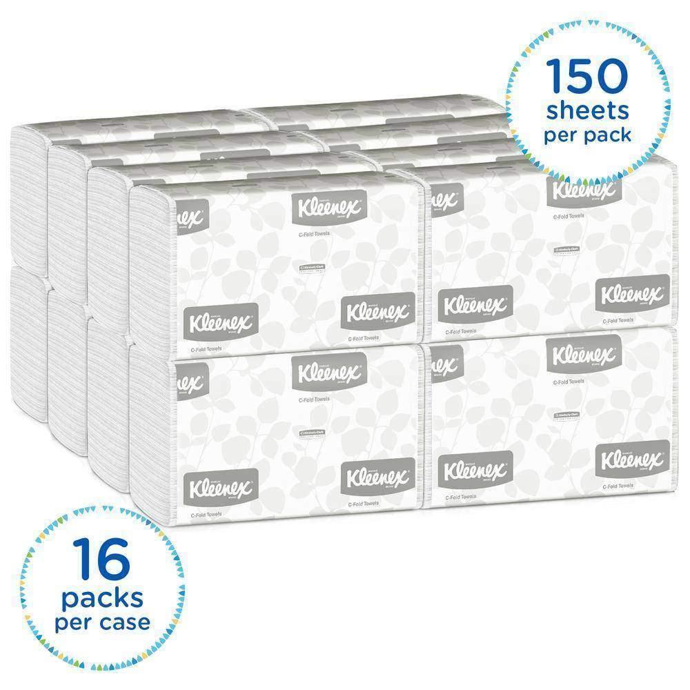 white C-Fold paper towel texture 1 ply absorbent commercial restroom hand towel