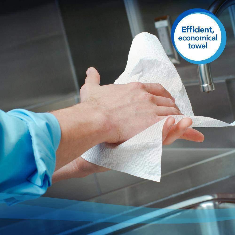 Scott 01700 Essential Single-Fold White Towels, 4,000 Case - Janitorial Superstore