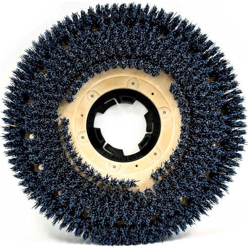 Malish Clean Grit™ General Purpose Scrub Brush w/Univ Clutch Plate, Blue