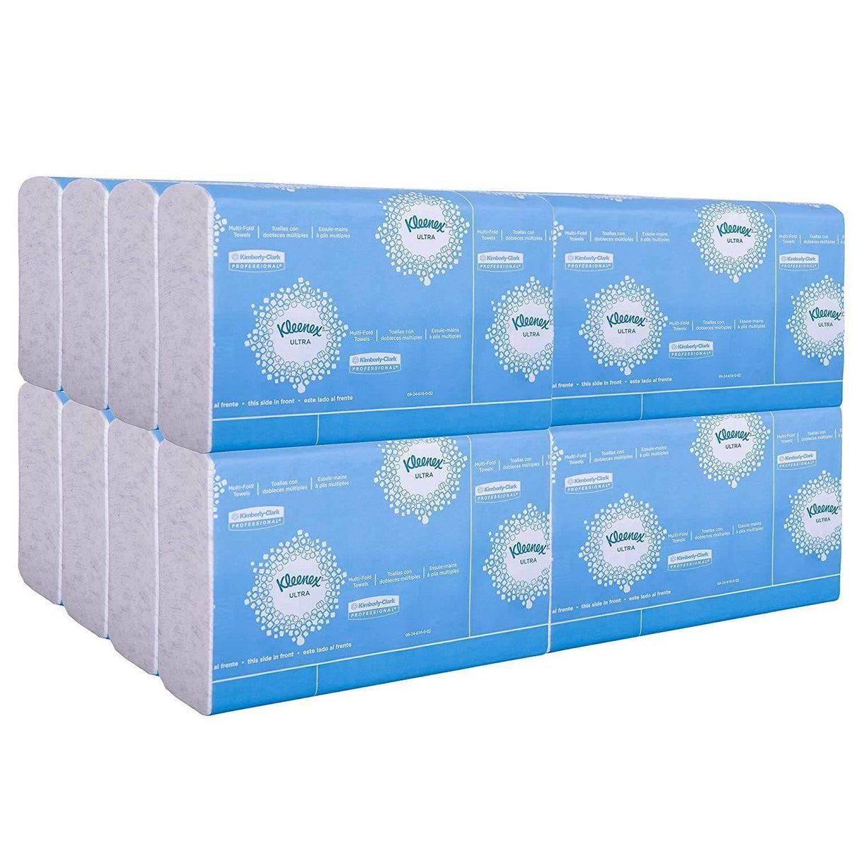 Kleenex® 46321 Reveal™ Multifold Hand Towels, 16 Packs of 150 Sheets (Elite Program) - Janitorial Superstore