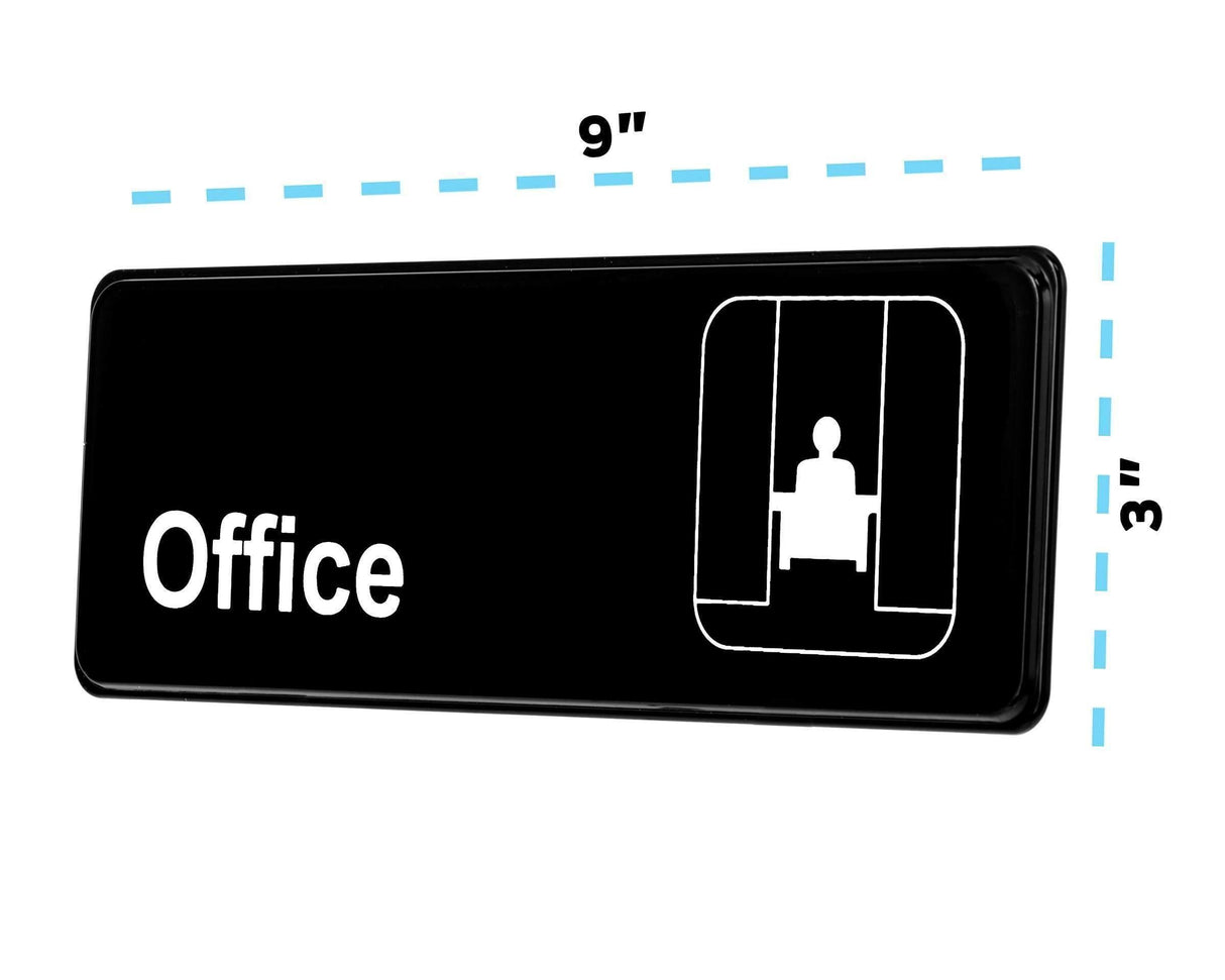 OFFICE SIGN, 3″X9″ - Janitorial Superstore