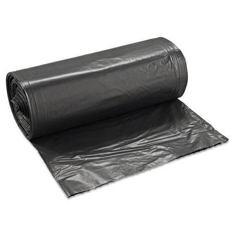 Boardwalk Low Density Repro Can Liners, 45 Gal, 1.2 Mil, 40" X 46", Black, 100-carton - Janitorial Superstore