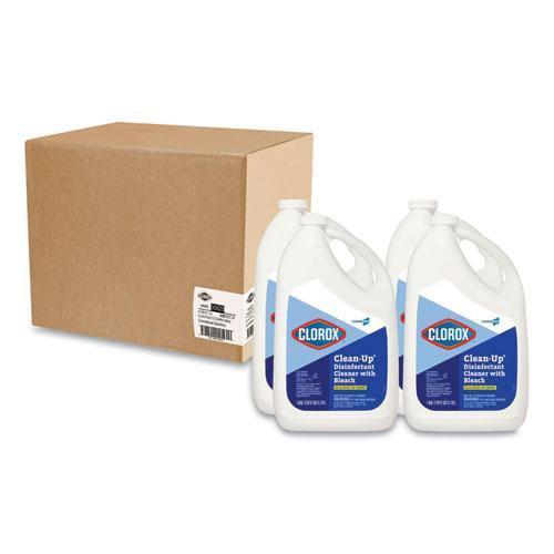 Clorox Clean-up Disinfectant Cleaner With Bleach, Fresh, 128 Oz Refill Bottle, 4-carton - Janitorial Superstore