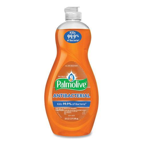 Palmolive Ultra Antibacterial Dishwashing Liquid, 20 Oz Bottle, 9-carton - Janitorial Superstore