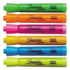 Sharpie® Accent Tank Style Highlighter, Chisel Tip, Assorted Colors, 6/Set - Janitorial Superstore