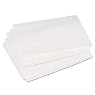 Universal® Clear Laminating Pouches, 3 mil, 9 x 11 1/2, 100/Box - Janitorial Superstore