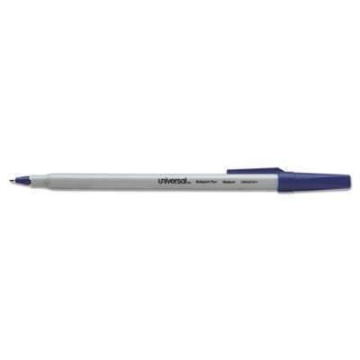 Economy Ballpoint Stick Oil-Based Pen, Blue Ink, 12 Pack - Janitorial Superstore