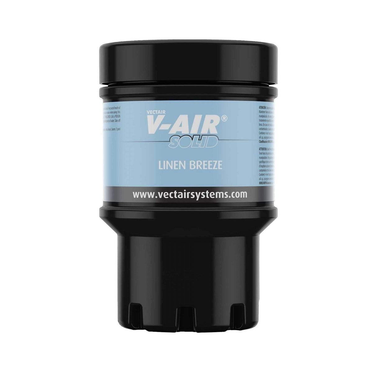 Vectair V-Air Solid Linen Breeze Refill, 60 Day Solid Multi-Phasing Passive Odor (V-SOLID-LINEN) - Janitorial Superstore