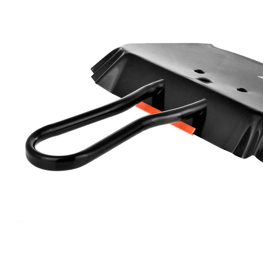 17" - Heavy Duty Black Metal Dustpan - Janitorial Superstore