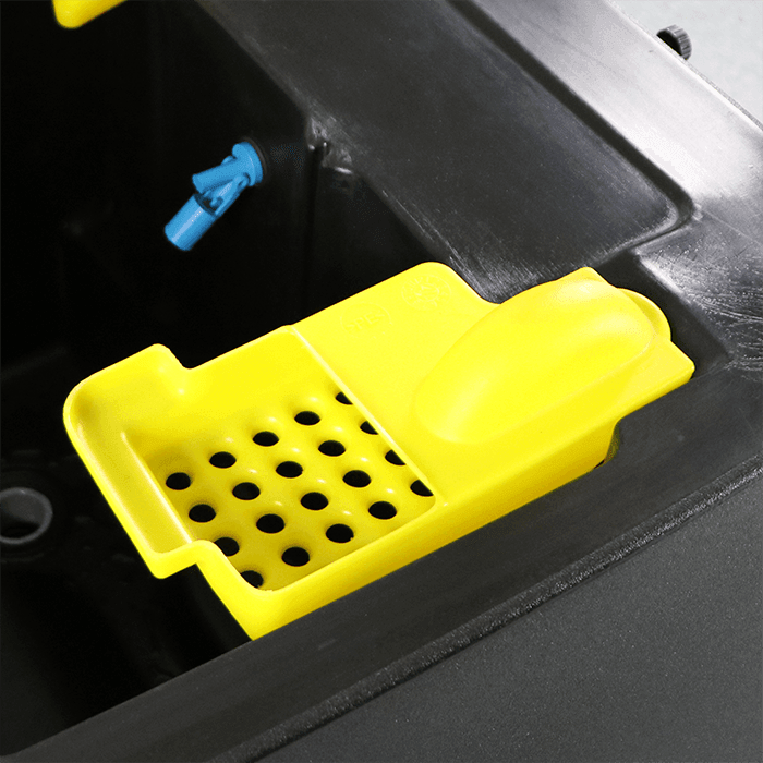 Champ 2417 RB Mini Ride On Scrubber AGM Batteries - Janitorial Superstore