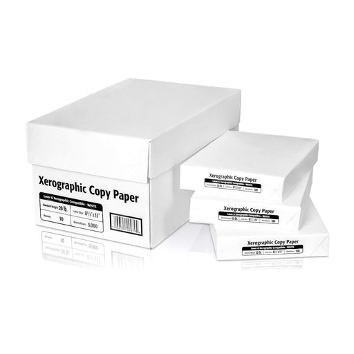 Multipurpose Copy Paper, 8.5" x 11", 20 lbs, 95 Brightness, 5,000/Case - Janitorial Superstore