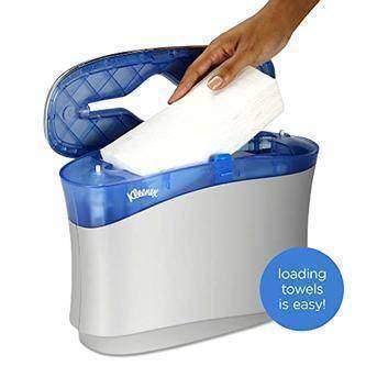 Kleenex® 46321 Reveal™ Multifold Hand Towels, 16 Packs of 150 Sheets (Elite Program) - Janitorial Superstore
