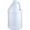 128 OUNCE (1 GALLON) NATURAL HDPE LT. WT. JUG WITH CAPS - NEPCO 65 GRAMS EA