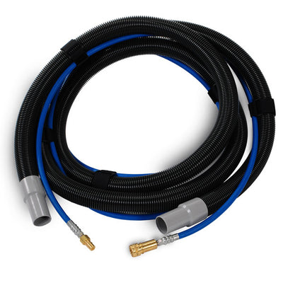 Edic 25’ vacuum and solution line hose assembly (2540AC-HP)