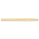 Tapered End Broom Handle, Lacquered Pine, 1.13" dia x 60", Natural