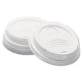 Traveler Dome Hot Cup Lid, Fits 8 oz Cups, White, 100/Pack, 10 Packs/Carton