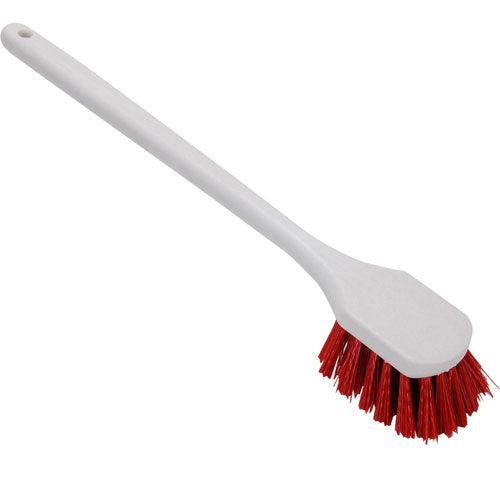20'' Handle Red Bristle Hand Brush (HB20006) - Janitorial Superstore