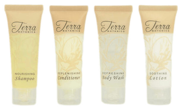 Terra Botanic Sets, 25ea, Shampoo, Conditioner,  Body Wash, Lotion