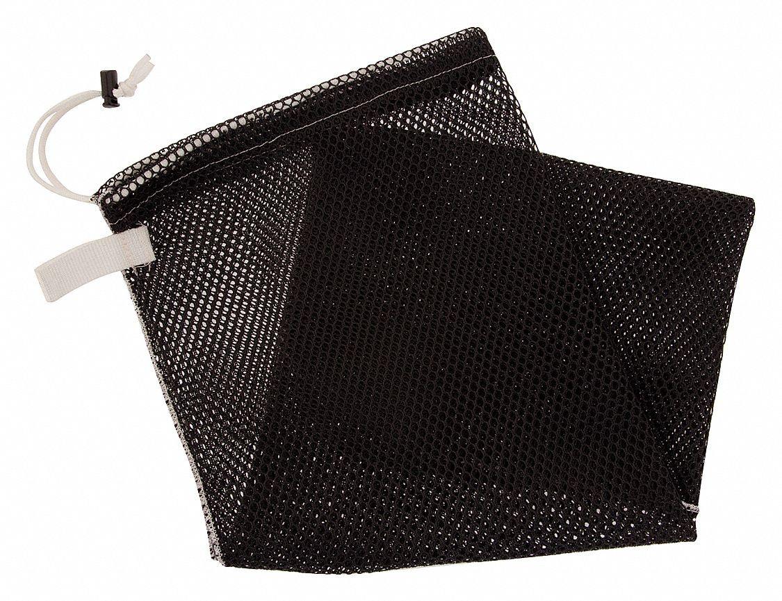 Drawstring Vac Hose Mesh Bag BLACK 24X36 (80-00050) - Janitorial Superstore