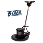 EDIC 17DS3-BK-SV Saturn Dual Speed Floor Machine Black/Pad Holder Included