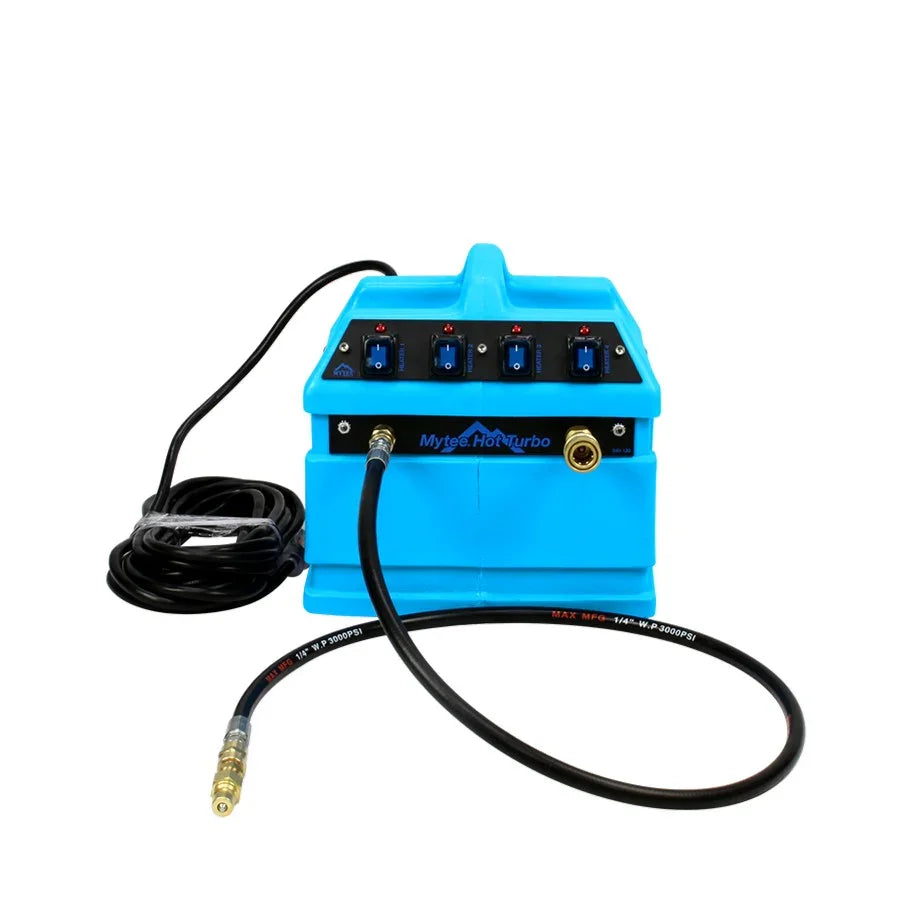 High-power Mytee Hot Turbo heater for carpet extractors