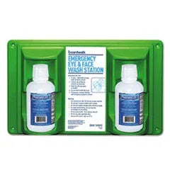 Emergency Eyewash Station, 16 oz Bottle, 2 Bottles/Station (BWK54842) - Janitorial Superstore
