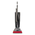 Sanitaire TRADITION Upright Vacuum, Shake-Out Bag, Gray/Red, 1 Each  EURSC679K)