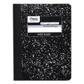 Composition Book, Wide/Legal Rule, Black Cover, (100) 9.75 x 7.5 Sheets (MEA09910)