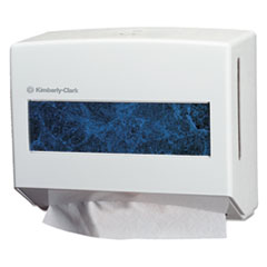 Scottfold Compact Towel Dispenser, 10.75 x 4.75 x 9, Pearl White KCC09217