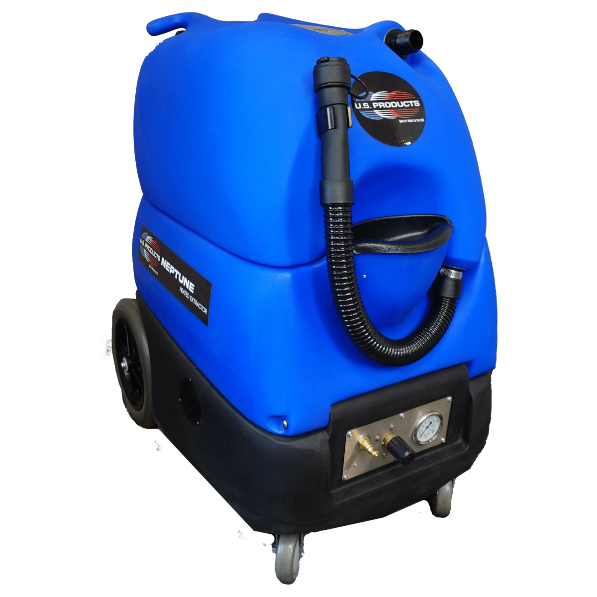 U.S. Products 200CSC Contractor Cold Water Series 05-10004-cpi Single Cord Carpet Extractor with Trident Value Wand and 15' Hose - 15 Gallon