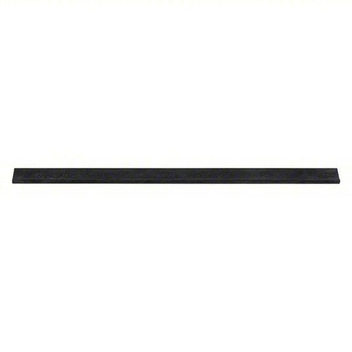 UNGER Replacement Squeegee Blade: Rubber, Straight, 12 in Blade Wd, Black, Rubber - Janitorial Superstore