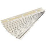 Unger TR100 4" Carbon Steel Glass Scraper Replacement Blades - 25/Pack