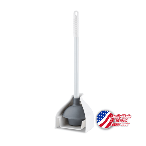 Premium Toilet Plunger & Caddy - Janitorial Superstore