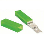 Unger TR100 4" Carbon Steel Glass Scraper Replacement Blades - 25/Pack