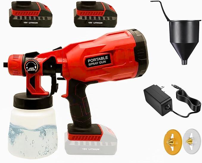 Cordless ULV Fogger Rechargeable Sprayer Atomizer Portable Aerosol Disinfectant Machine with 2 Batteries for School Hospital Buses and Taxis - Janitorial Superstore