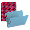 Top Tab Colored Fastener Folders, 0.75