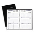 DayMinder Block Format Weekly Appointment Book, 8.5 x 5.5, Black Cover, 12-Month (Jan to Dec): 2024(AAGG20000)