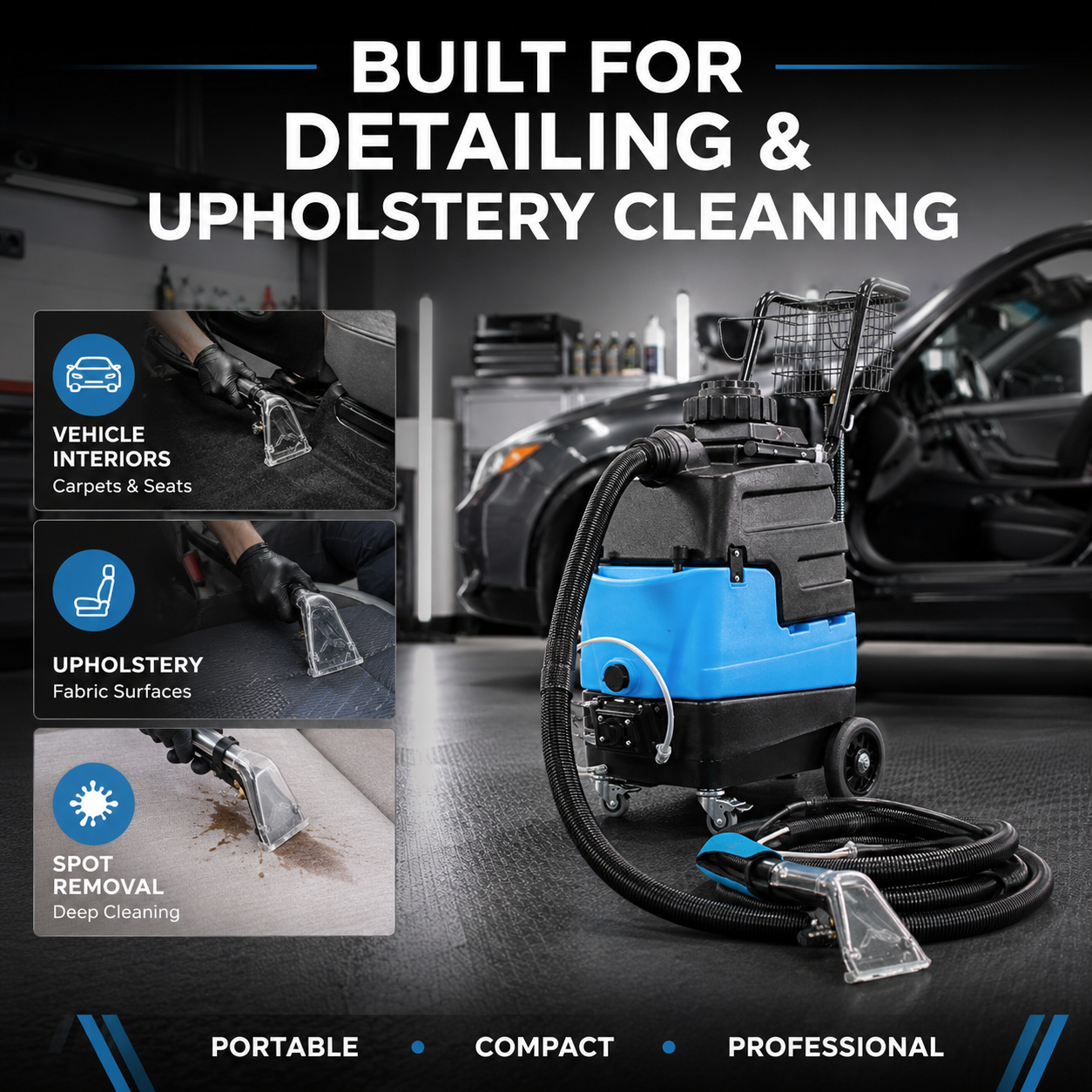 Mytee 8070 Lite Heated Detailing Extractor