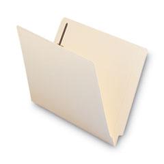 Smead® Heavyweight Folders, Two Fasteners, End Tab, Letter, 14 Point Manila, 50/Box